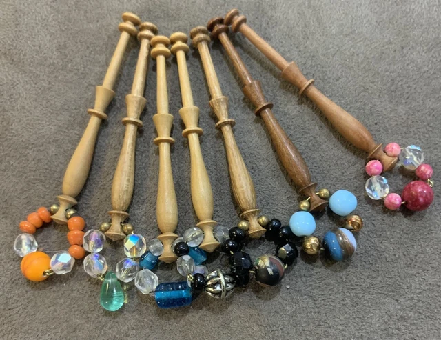 Lace Making Bobbins X 7
