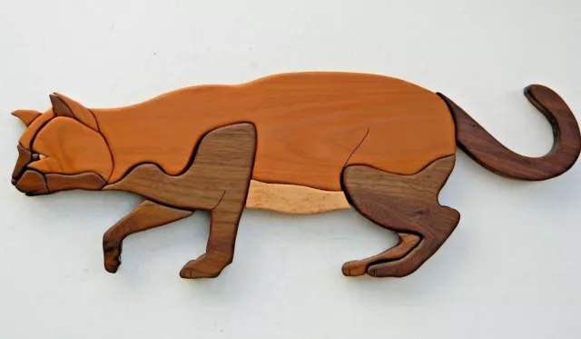 CAT, Wooden, Wood, 19"