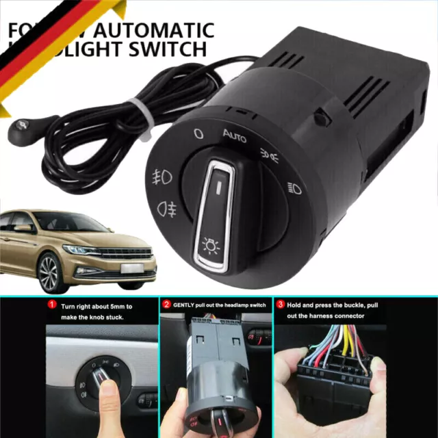 KEENSO AUTO SCHEINWERFER Lichtschalter Auto Scheinwerferschalter und  Sensormo EUR 69,13 - PicClick DE