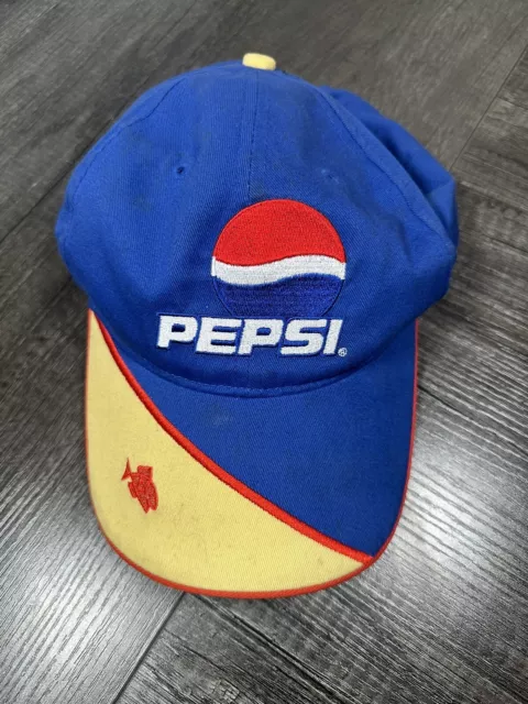 Vintage Pepsi Co Cola Long John Silvers Hat Cap Snap Back Adjustable NEW Rare
