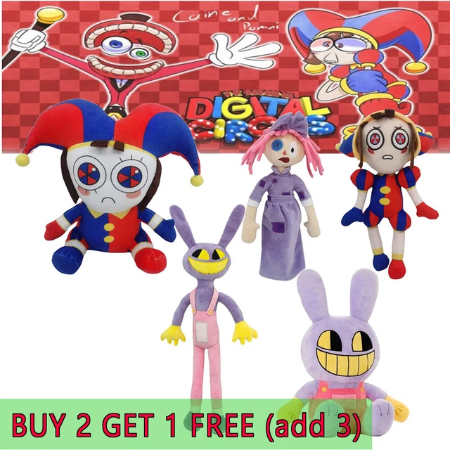 THE AMAZING DIGITAL CIRCUS Game Anime Plush Doll Cartoon Stuffed Dolls