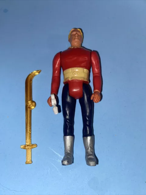 Flash Gordon FLASH GORDON Figure COMPLETE w/RAY GUN Vintage 3 3/4" Mattel 1979