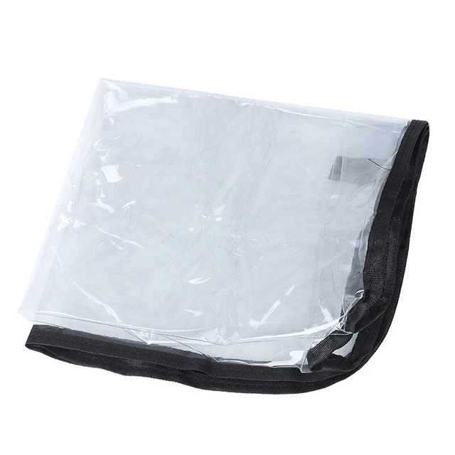 Cubierta trasera de silla de peluquería de PVC salón de belleza spa cubierta transparente proteger TS