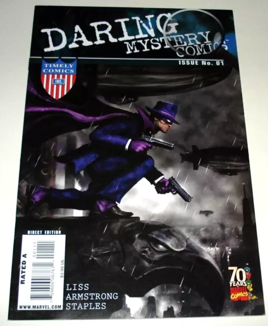 DARING MYSTERY COMICS # 1 Marvel Timely Comic (One-Shot - Nov 2009) VFN/NM