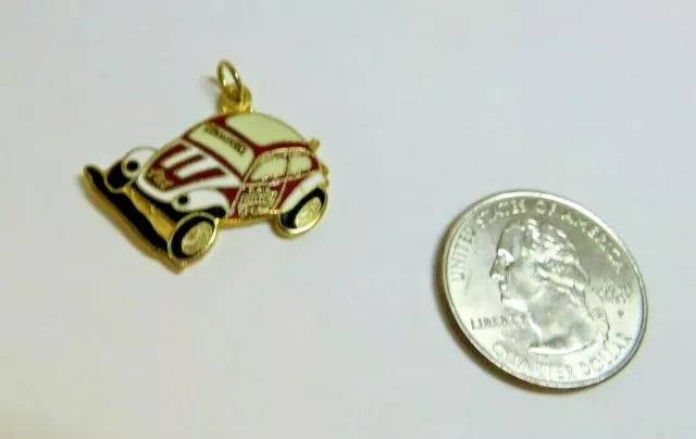 Budweiser Volkswagen Beetle Car Baja Cross charm