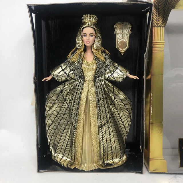 Barbie as Elizabeth Taylor Cleopatra Mattel First In A Series New Doll- Bad Box
