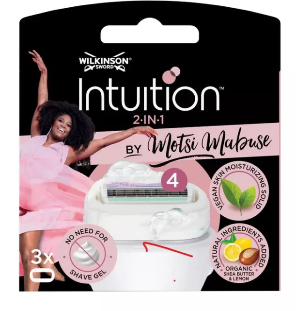 12 Wilkinson Intuition Ultra Moisture Rasierklingen für Damen  NEU