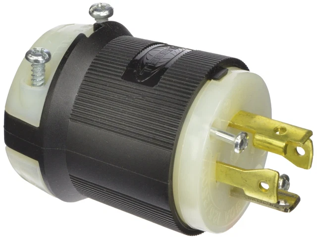 Hubbell HBL2711 - NEMA L14-30P Twist Lock Plug, Rated 30A, 125/250V