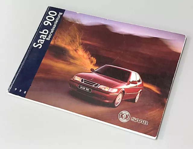 Saab 900 Betriebsanleitung Bedienungsanleitung Bordbuch 1998