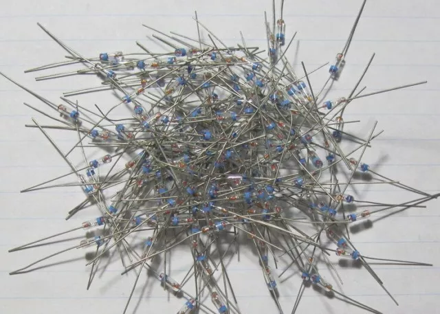 Lot of 110 pcs D9A-D9M (Each Letter) Germanium Point Detector Diodes New