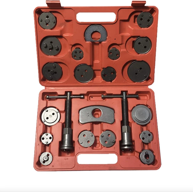 Coffret De 22 Repousses Piston De Frein Pour Disque Etrier Voiture Universelle