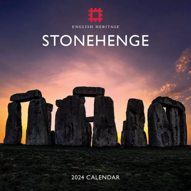 ENGLISH HERITAGE, STONEHENGE Mini Calendar 2024 Regional Month To