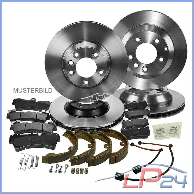 Kit 4 Disques + Plaquettes De Frein Avant Et Arrière Pour Audi A3 8P (à Partir De 2003) - BESTPRICE