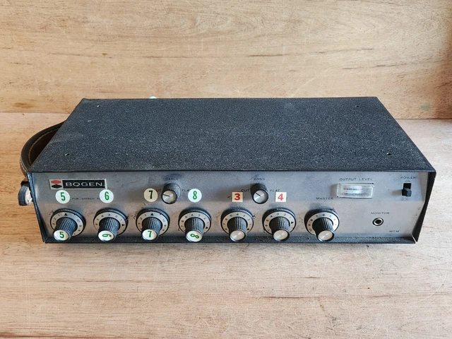 【ponpon】SVM Vintage Tube PRE Premium Vintage Vacuum Tube Preamplifier With Volume Treble Bass