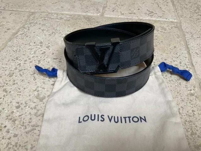 LOUIS VUITTON Ceinture Initiales Mens belt M9808