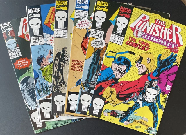 The Punisher #65 #66 #67 #68 #69 #70 • Eurohit Story Arc!