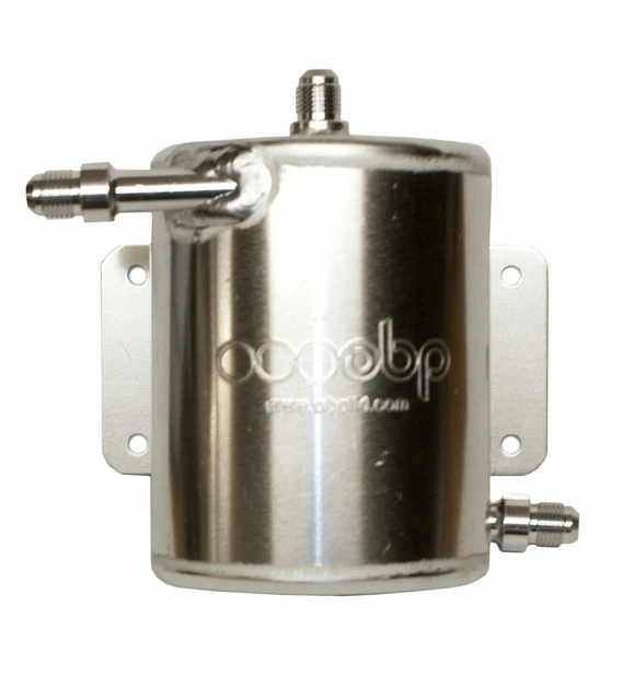 OBP 1 Ltr pentola carburante vorticoso in lega 135 mm (H) x 100 mm (Dia) montaggio paratie (OBPA023J)
