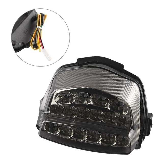 LED Stop Brake Tail Light w/ Turn Signals Black For Honda CBR 1000RR 2008 - 2012