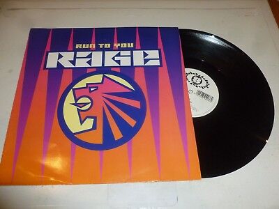 RAGE - Run To You - 1992 UK 4-track 12" vinyl single