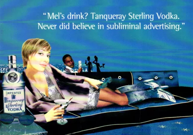 Tanqueray Sterling Vodka Postcard