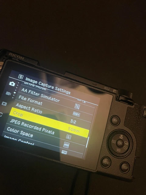 Ricoh GR III 24.2 MP Digital Camera - Water Damaged (Parts Only) 3