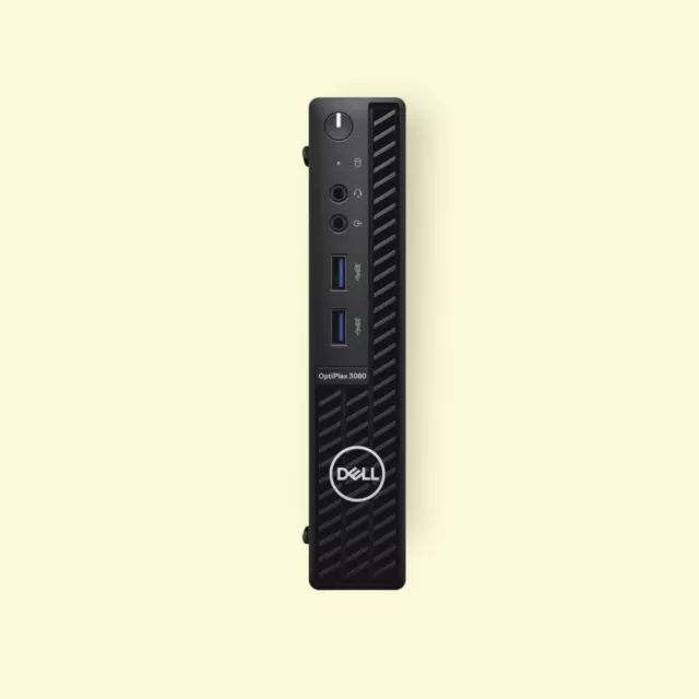 New Dell Optiplex 3080 Mini Intel Core i5-10500T @2.3GHz 8GB 256GB SSD