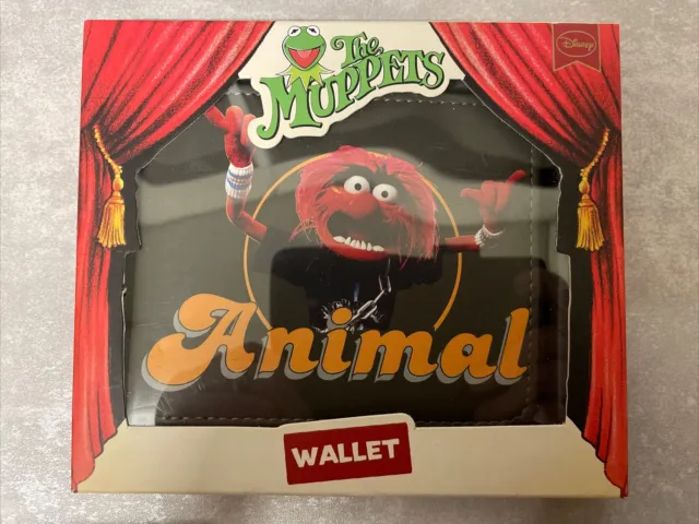 The Muppets Disney Animal Wallet Original New Boxed Sesame Street Collectable