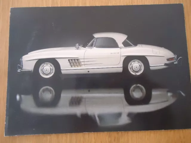 A Encadrer Carte Postale N° 15X10 Rene Staud P.a.r.c Mercedes 300 Sl  Automobile
