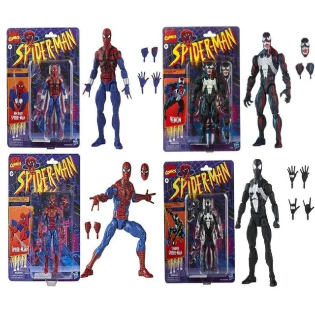 Classic Spiderman Action Figure 6-inch Spider-Man Marvel Legends Retro Series