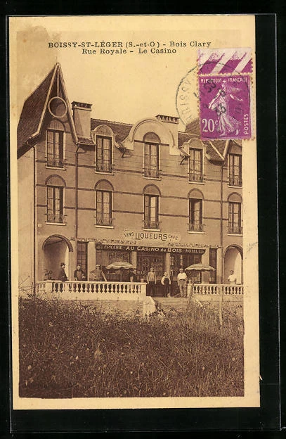 CPA 60 SAINT Leger Aux Bois / Grande Rue / Cliche Rare EUR 10,00 - FR