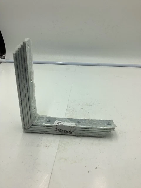 NEW (QTY 1 pack of 5) National Hardware Corner Brace N220-178, 8"x1-1/4"