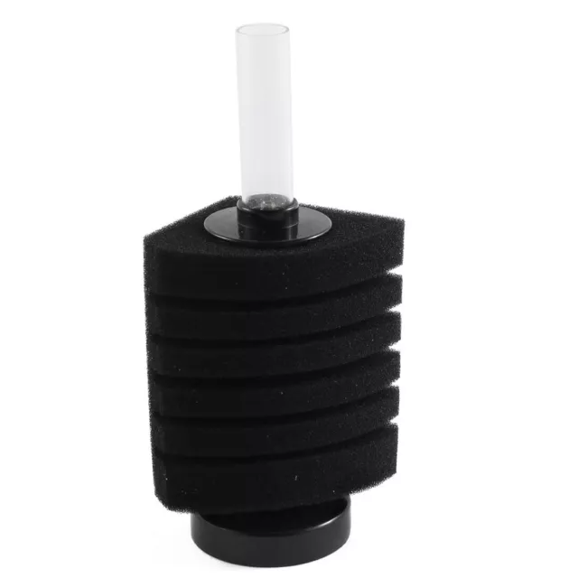 Fish Tank Aquarium Betta Shrimp Sponge Filter Black 16 x 8cm