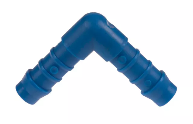 Tefen Blue Nylon Male Equal Union Hose Connectors Barbed Hosetails 124465