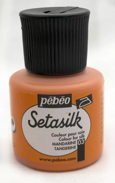 Pebeo Setasilk Silk Paint Colours 45ml Pots - Buy 3, get 1 free