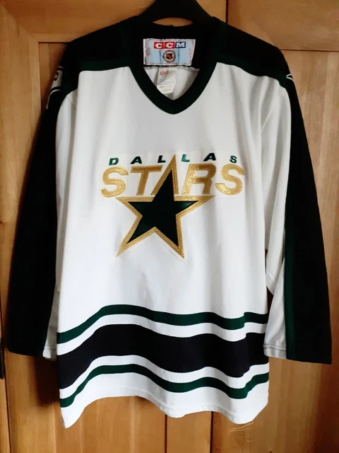 Dallas Stars CCM NHL Ice Hockey Jersey Size Medium Mike Modano Fans