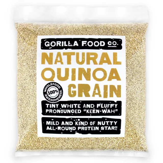 Gorilla Food Co. Natural Quinoa Grain - 200g-5kg