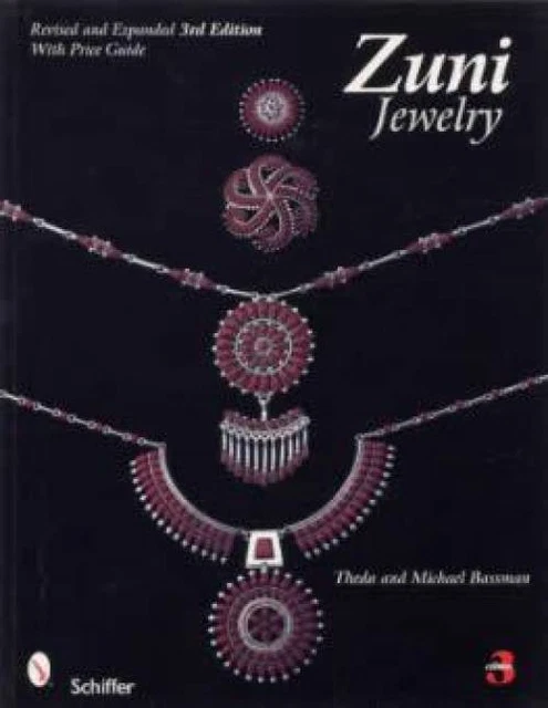 Zuni Jewelry ID book Native American Silver Turquoise +