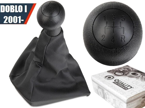 Pomello Del Cambio + Cuffia Con Cornice Nero Cromo 6+R Per Vw Passat B5 - Foto 9