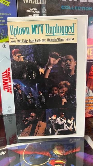 UPTOWN MTV UNPLUGGED VHS Jodie, Mary J. Blige, Heavy D & The Boys
