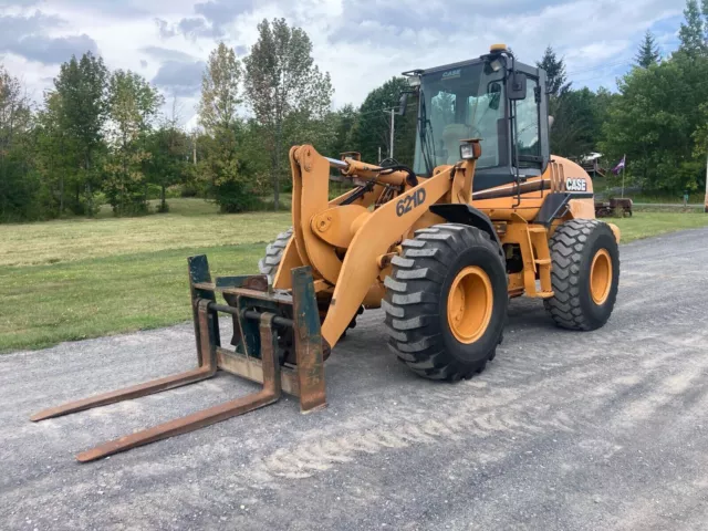 2005 Case 621D wheel loader 26,000 lbs 3536 hours hydraulic coupler work great