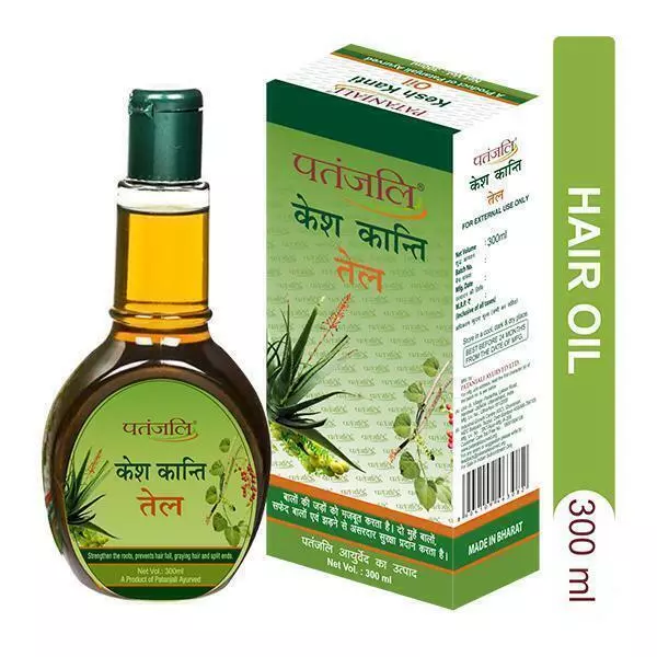 Patanjali Kesh Kanti Hair Oil 300ml / 10.14 fl oz (Pack of 1)