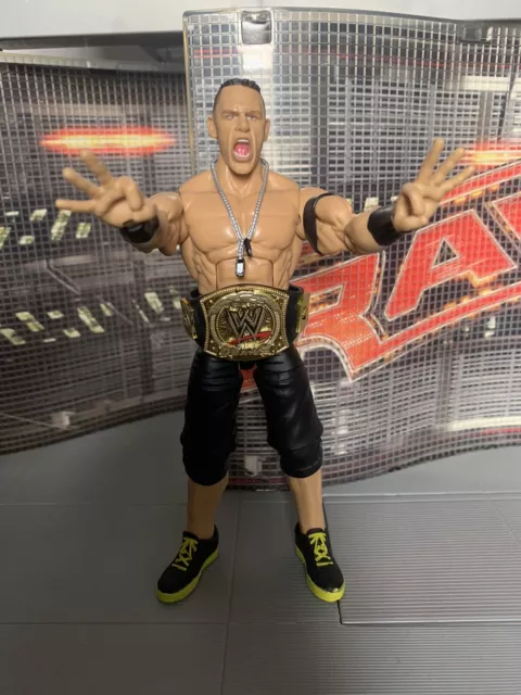 WWE Mattel Elite John Cena Series 50 Fix Up Championship Spinner Belt K Mart