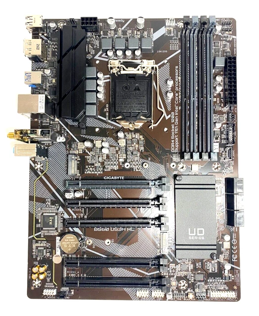 GIGABYTE B560 DS3H AC ATX Motherboard Intel Socket LGA1200 DDR4 10th ...
