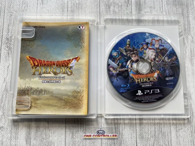 SONY PS3 Dragon Quest Heroes I  II & Kingdom Hearts HD 1.5 & 2.5 set from Japan 3