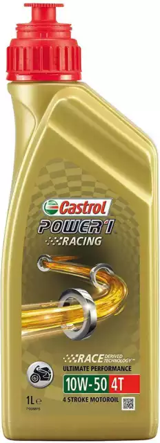 Huile Castrol Power 1 Racing 4T 10W50 1L MW (bidon)