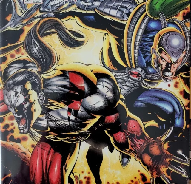 1995 Image Comics Warblade #1 Comic Book 1st Printing Endangered Species