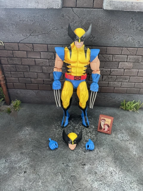MARVEL LEGENDS WOLVERINE 90s Animated Series VHS 6” Action Figure £36.