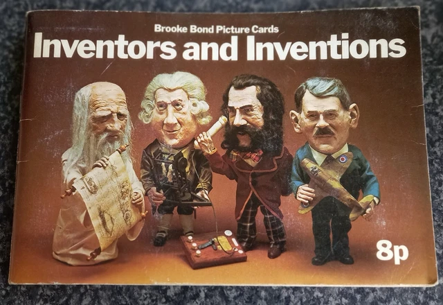 BROOKE BOND PICTURE Cards Inventors and Inventions, complete set in ...