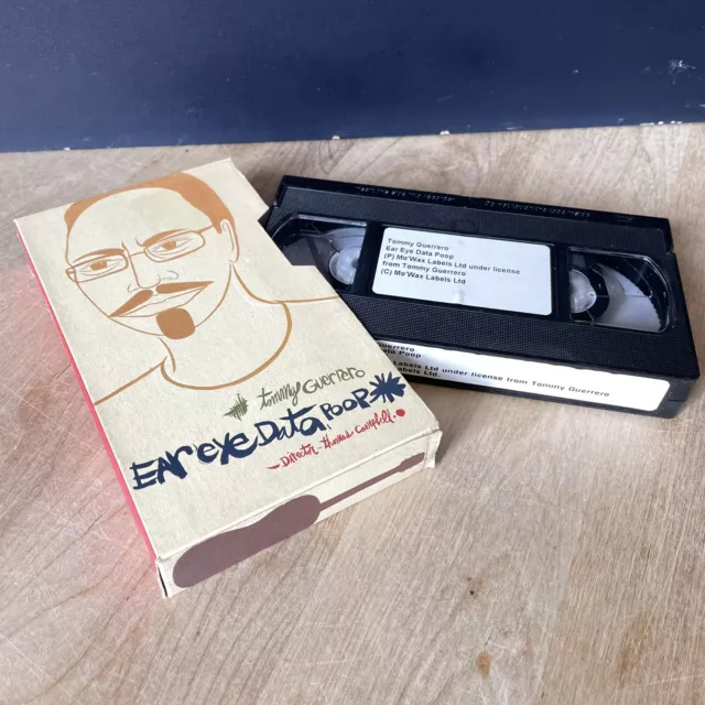 Tommy Guerrero - Ear Eye Data Poop Vhs Video - Skateboard - 2000 No Wax