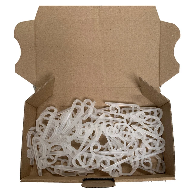 48 HAKEN DACHRINNEN Halterung Klammer für Lichterkette Dachrinnenhaken